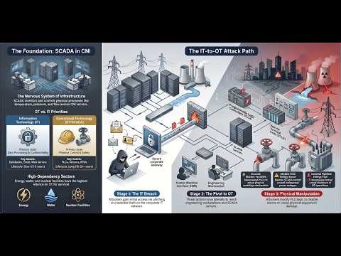 How Hackers Can Shut Down Power & Water | SCADA & CNI Explained