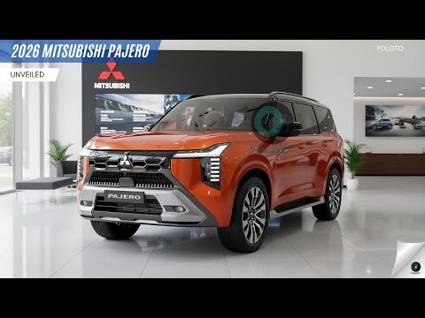 All-New 2026 Mitsubishi Pajero Unveiled - The Ultimate Evolution of a 4x4 Legend!