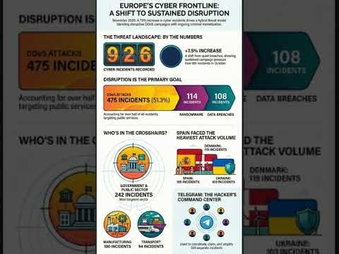 Europe’s Cyber Front: From Silent Breaches to Sustained Disruption