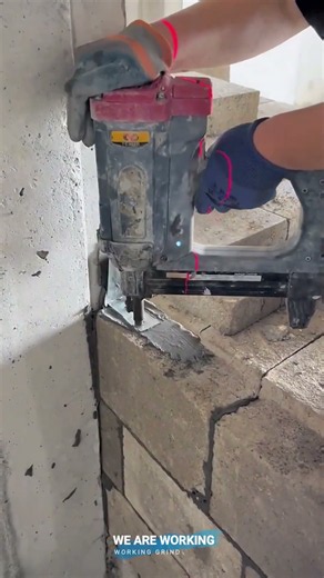🛠️ Steel Bracket Technique for Stronger Wall Connections
