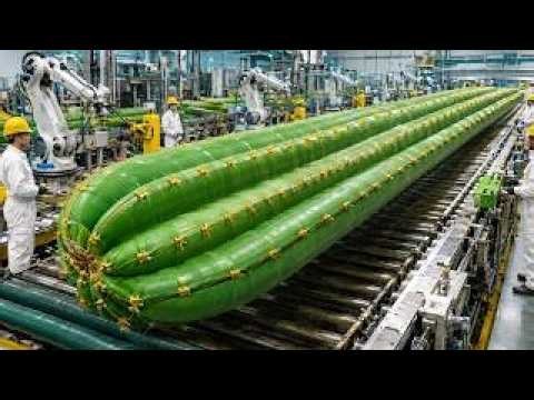 Production Process Inside A Cactus Factory Almost No One Has Seen