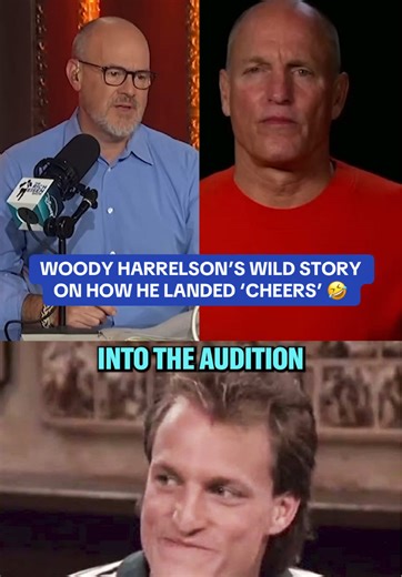 Woody Harrelson tells the WILD story of how he landed his role in ‘Cheers’ And he did WHAT with George Wendt? 🤣 #cheers #sitcom #woodyharrelson