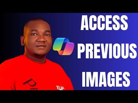 How to Access Previously Generated Images on Microsoft Copilot AI Software