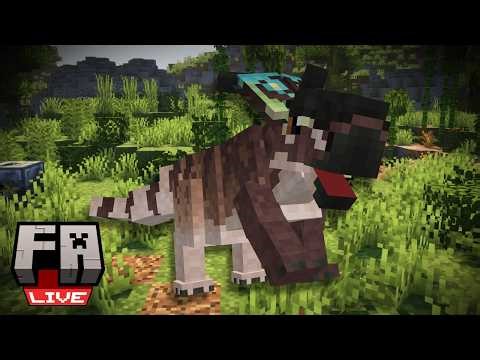 PACHYS and TREEES! - Minecraft Dinosaurs LIVE (Fossils and Archaeology Mod)