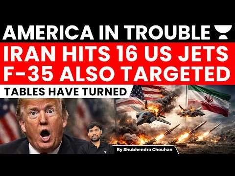 US Loses 16 Aircraft in Iran War in 3 Weeks | Trump’s India-Pak Claim Backfires