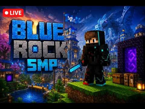 🔴MINECRAFT NEW SMP LIVE! DAY - 1🔥 BLUE ROCK SMP💥 #live#gaming #minecraft #smplive
