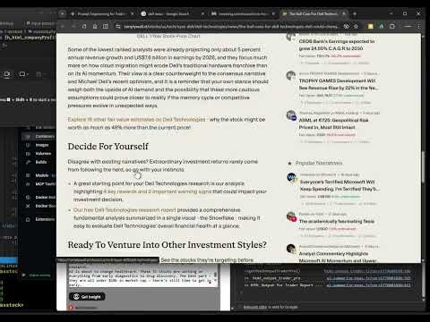 DELL Stock Research - NasStock Demo: AI Stock Analyzer | Financial API -PHP API Gateway & Gemini