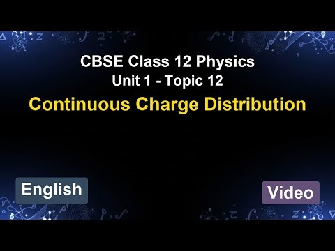 Unit 1 – Continuous Charge Distribution | CBSE 12th Physics (English) | The 5-Minute Teacher