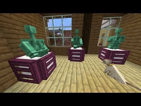 Minecraft tour of the new area I built in my city