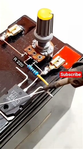 Simple dynamo motor speed controller, DC voltage regulator #regulator #controller #dynamo