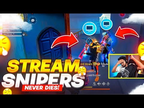 Game Level 90 But Fear Level 1000 🤣 - Noob Stream Snipers 😂 - FreeFire Telugu - MBG ARMY