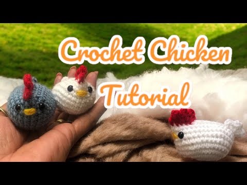 Easy Crochet Chicken Tutorial 🐔 | Beginner Friendly Plushie (20 Minutes!)