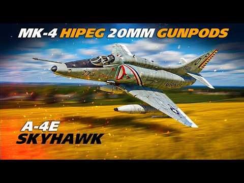 Fulda Gap A-4E Skyhawk | 3x Mk-4 HIPEG 20mm GUNPODS | Digital Combat Simulator | DCS |