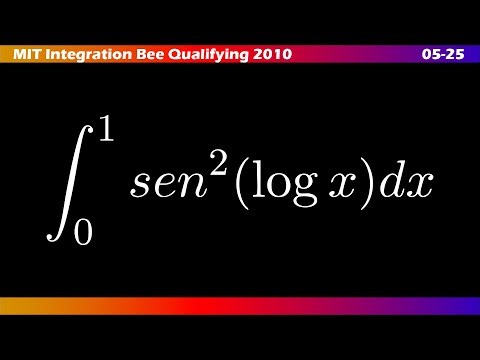 05–25 |🧮 ∫ MIT Integration Bee 2010 | Ejercicios Clasificatorios