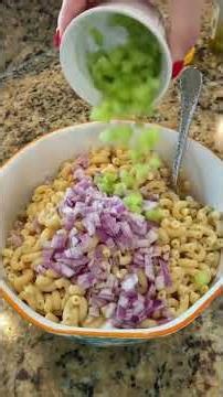 Southern MACARONI Salad 🤤