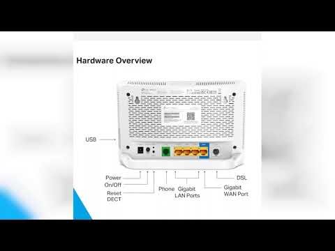 Rezension: TP-Link VX231v Wi-Fi 6 DSL Router, VDSL2 35b 300 Mbit/s, 4× Gigabit-Ports, AX1800 Dual...