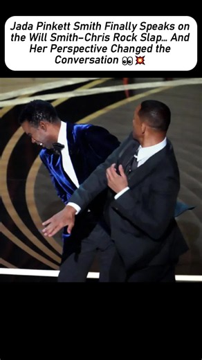 Jada Pinkett Smith Finally Speaks on the Will Smith–Chris Rock Slap… And Her Perspective Changed the Conversation 👀💥JadaPinkettSmith #WillSmith #ChrisRock #CelebrityDrama #USA