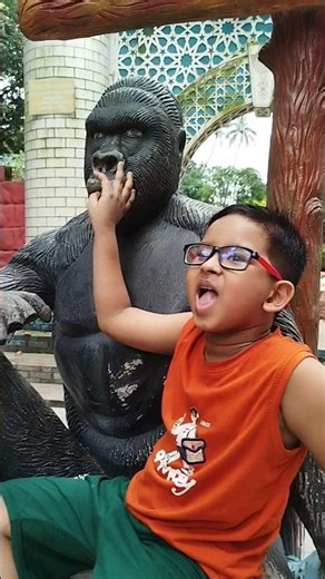 Gorilla 🦍dekhe Mujtahid ki korlo😱#sorts #funny #viral #ytshorts