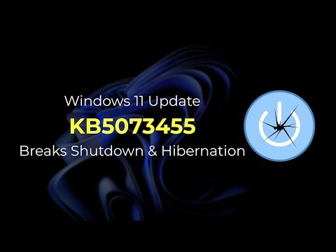 Windows 11 KB5073455 Bug: PCs Won’t Shut Down (Fix & Command Workaround)