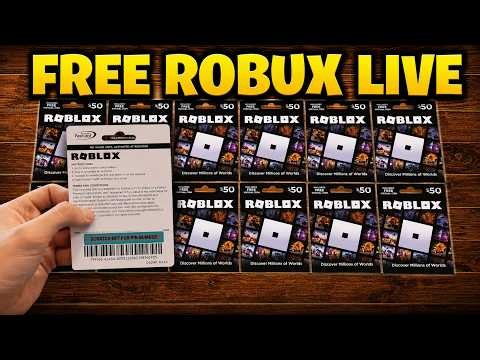 🔴 Giving 500,000 Robux to Every Viewer LIVE! (Roblox Robux Live) Free Robux Giveaway
