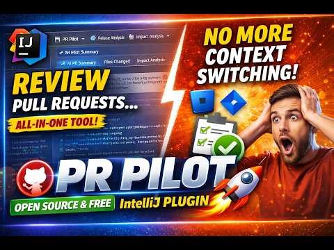 This FREE IntelliJ Plugin Makes PR Reviews 10x Faster | PR Pilot | AI Based Summary