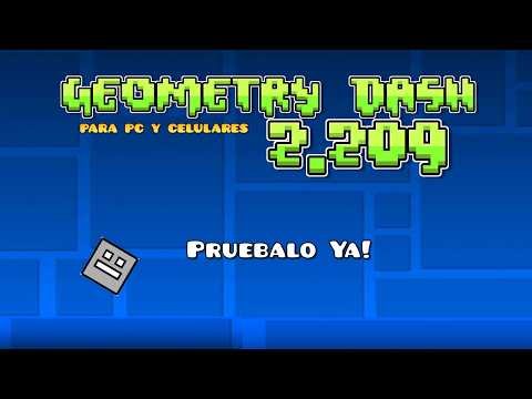 "GEOMETRY DASH" 2.209 para PC y Mobiles | Descargar Oficial de Robtop (Leer Descripcion)