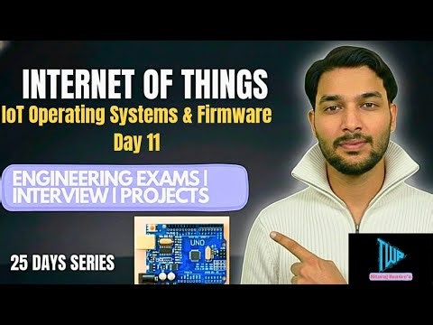 IoT Operating System & Firmware Explained 🔥| Day 11📘 - RTOS Basics | 25 Day IoT Series🏷️