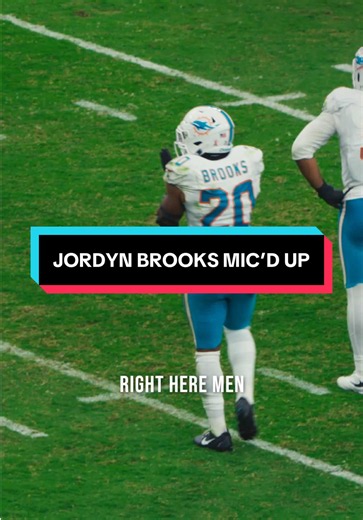 Captain JB. Full mic’d up dropping 🔜 #nfl #jordynbrooks #micdup Up next: #MIAvsSF 9/20 4:25pm ET