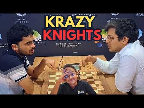 Nihal Sarin's Krazy Knight | Nihal vs Harikrishna | Menorca Masters 2026