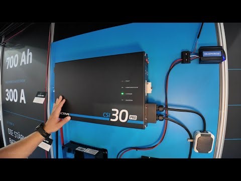 MOTORHOME CAMPING ACCESSORIES 2026 New 3000W sine wave inverter + charger ECTIVE CSI 30 PRO