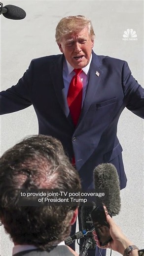 DOJ investigates TV networks over Trump pool coverage