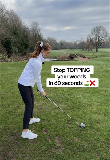 Stop Topping Your Golf Woods in 60 Seconds