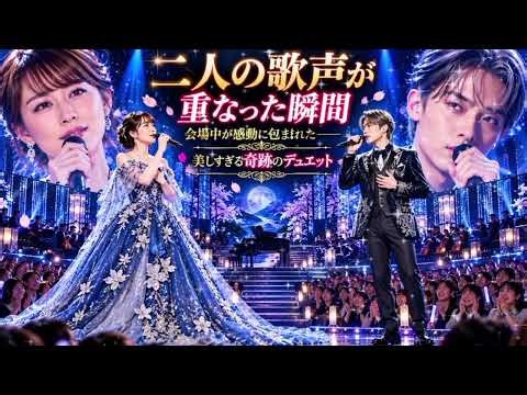 😭🌸🎤✨【丘みどり × 辰巳ゆうと】「二人の歌声が重なった瞬間、会場中が感動に包まれた――美しすぎる奇跡のデュエットに、観客から大絶賛と鳴り止まない拍手が贈られた！」💖🥹🌹👏🏻🎶💐✨
