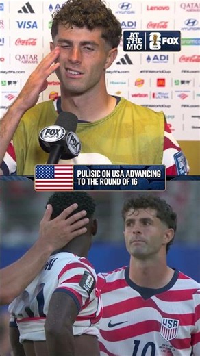 Christian Pulisic spoke after the USA sealed its spot in the Round of 16