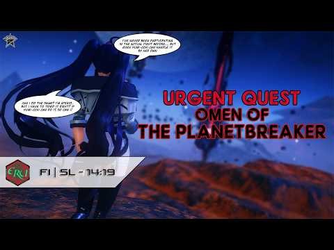 PSO2 New Genesis | Urgent Quest - Rematch | Omen of The Planetbreaker - Rank 2 | Solo FI/SL - 14:19