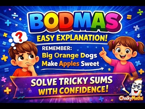 What is BODMAS? | BODMAS Rule in Maths Explained Simply | Class 5 | BODMAS vs DMAS