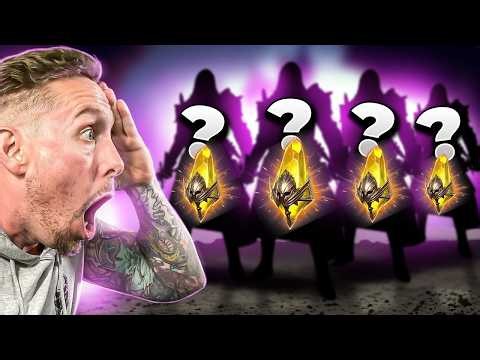 Maxing EVERY Champ I Pull from 5 Sacred Shards!