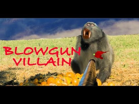 Baboon Villain, Blowgunning The Beast