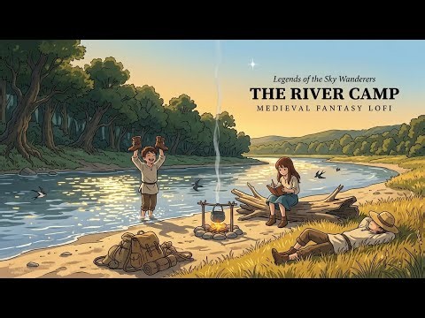 The River Camp | Cozy Medieval Fantasy Lofi for Relaxation, Study & Peaceful Evenings