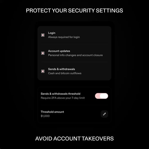 Scammers want one thing from you: urgency.Good security should give you the opposite: time.Security should be fast to strengthen and slow to weaken. We've improved our security to reflect that reality. https://t.co/s1rX0F0KyN
