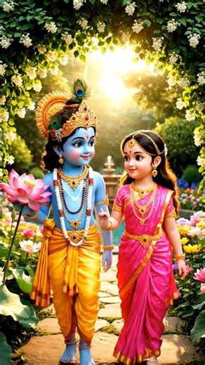 राधा को कृष्ण से प्रेम है #radha #krishna #radhakrishna #shorts #viral #viralshort #trending