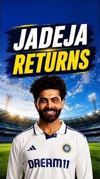 Jadeja returns 🤩 #SLvIND