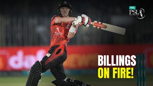 Sam Billings Smashes Quick Fifty | Lahore Qalandars vs Quetta Gladiators | HBL PSL 2025 | M4 | MZB1U