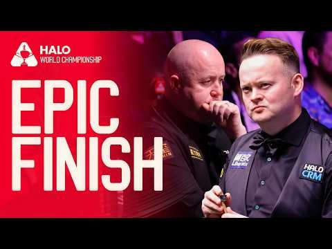 SUPERB FINISH TO SUPERB MATCH! Shaun Murphy vs John Higgins | Halo World Championship 2026