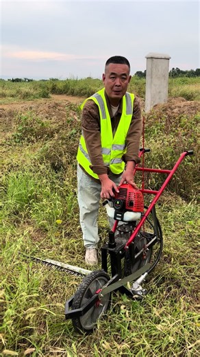 Clearing Weeds in Open Spaces: High-Efficiency Lawn Mower 🌿🚜