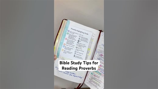 My Proverbs Bible Highlighting Method | Day 64 of Reading Through the Entire Bible!