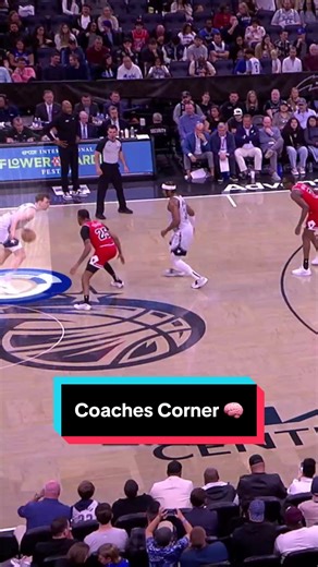Jamahl Mosley of the Magic shows Tim Legler how every player has a job to do on the defensive end on an in-bounds play on Coaches Corner presented by Evernorth 🧠 #NBA #basketball