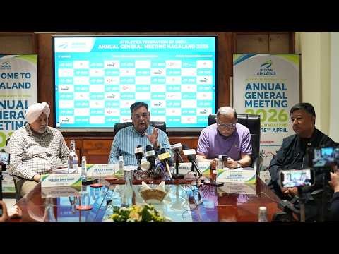 Press Conference | AFI Annual General Meeting, Nagaland 2026