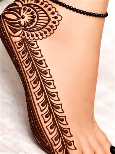 Easy Arabic Mehndi Design Tutorial