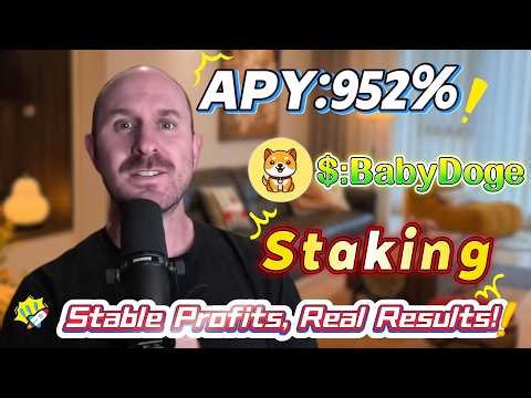 🚀Too Good! Staked BabyDoge & Earned $500+ a Day – Zero Risk, 900%+ APY! Every Crypto Trader’s Dream!